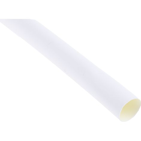 Rs Pro – Gaine thermorétractable 12.7mm – Blanc – Rapport de rétreint 3:1 – Longueur 1.2m – Matériau polyoléfine retardant à la flamme (1/2)