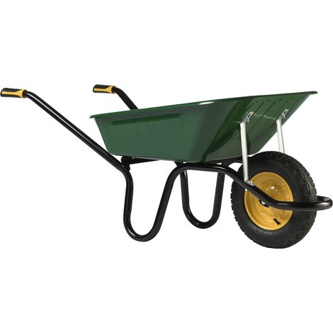 Schubkarre Haemmerlin Aktiv Premium lackiert Luftbereiftes Rad 90 L -305061406