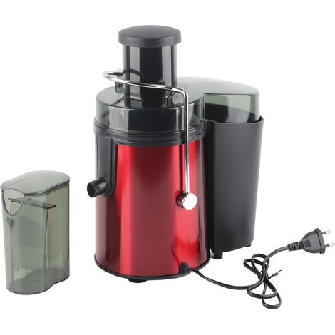 Extracteur de Jus Centrifuge Multifonction - Presse à Fruits et Légumes Maison - Machine à Jus 220V EU Rouge (1/5)