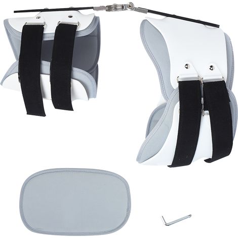 Attelle de hanche pour soutien et protection de l'articulation, dispositif de fixation post-opératoire orthopédique (1/5)