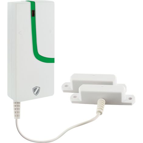 Schwaiger Garagen- und Schiebetürensensor Green Guard weiß Alarmanlagen & Kameras (1/5)