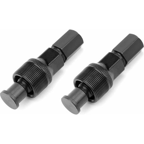 Extracteur de manivelle de vélo, outil compact de démontage, noir, lot de 2 (1/5)