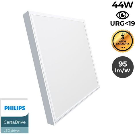 Panel LED De Superficie Slim 60X60 Cm - Driver PHILIPS - 44W