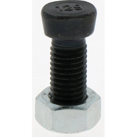 Boulon de charrue conique avec écrou M12x1,75, longueur 40 mm, classe 12.9 pour charrue 1240R
