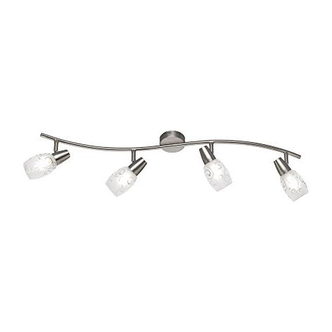 Plafoniera spot COLMAR argento 4 luci E14 RL R80024007 (1/6)