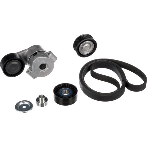 Jeu de courroies trapézoïdales à nervures Gates K026PK1670 CITROËN 1613845880
