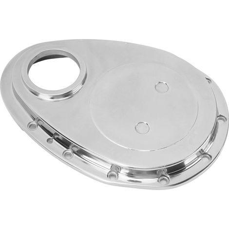 Carter de distribution poli argenté, joint d'étanchéité moteur et boulons, kit de remplacement pour SBC 283 327 305 350 383 400 (1/5)