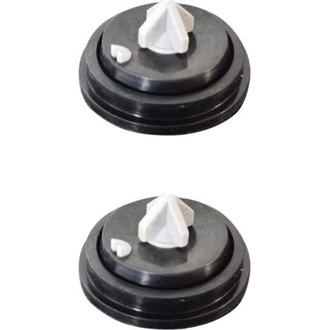 Lot de 2 Rondelles de Diaphragme en Caoutchouc de Rechange Compatibles,Rondelles de Diaphragme de Soupape,Membrane pour Robinet Flotteur,Valves à Flotteur,Membrane Joint pour Robinet Flotteur,