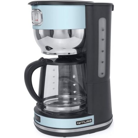 Cafetière New One Muse Pem Inox Cafetière Programmable 1000w Avec Maintien Au Chaud Et Stop-goutte. - New One - Muse P (1/2)