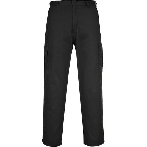 Pantaloni Combat Neri Lunghi 4XL - FR(58) - UK(48)