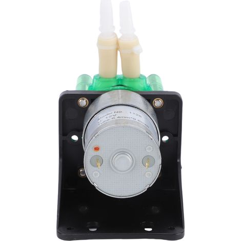 Hochleistungs-Schlauchpumpe mit Bürstenmotor (500 ml/min) für Laboranwendungen, mit BPT-Schlauch, ideal für Tintenstrahldruck, Aquarien und Hausautomation. 12 V, 500 mA. (1/5)
