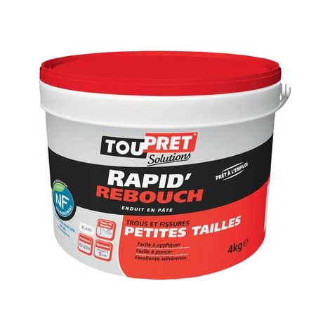 Filler Filler 4 Kg In Pasta, Per Interni Parete/Soffitto TOUPRET
