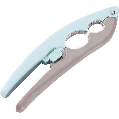 1 Piece Multifunctional Nutcracker Chestnut Pliers Walnut Clip with Non-Slip Handle Nut Peeling Tool for Most Nuts or Shellfish Pecans Walnuts Almonds Hazelnuts (1/5)