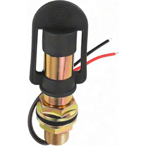 Balise tournante ambre clignotante, support flexible tige DIN, fixation tracteur, lampe de montage orientable, kit support robuste pour véhicule agricole. (1/5)