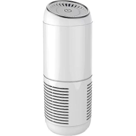 Purificateur d'air portable pour voiture, générateur d'ions négatifs pour l'élimination de la fumée et des odeurs, désodorisant de bureau compact et silencieux B (1/5)