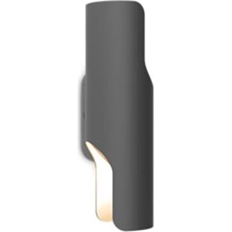 Aplique de exterior led fira antracita 4,3 w, 800 lm