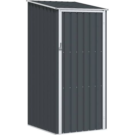 Gerätehaus Anthrazit 87x98x159 cm Verzinkter Stahl