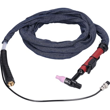 Torche de soudage TIG à tête flexible, pistolet de soudage à l'arc argon intégré M16 QQ150, 3,7 mètres