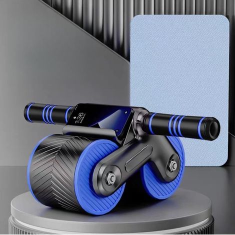 Roue abdominale avec frein intelligent à rebond automatique, appareil silencieux pour un entraînement du tronc optimal.