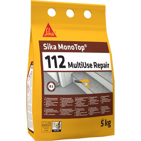 Sika MonoTop-112 , Reparaturmörtel, Betonreparatur 5kg