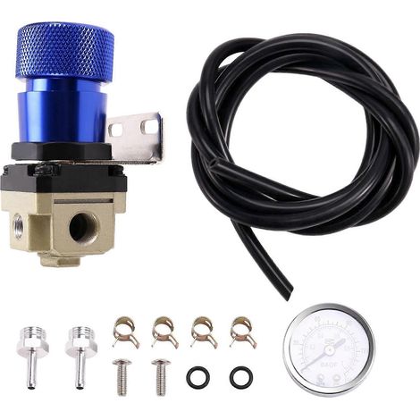 Contrôleur de pression de suralimentation manuel universel pour turbo avec manomètre 1-150 PSI SR20DET, bleu - SFYGV (1/5)