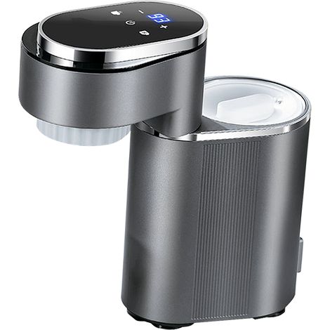 Tragbare Kaffeemaschine, 9-Bar-Hochdruckextraktion, Heiß-/Kaltbrühfunktion, Touchscreen, Grau, 600 W, 150 ml, leicht, modernes Design, einfach zu reinigen, 213 x 127 x 92 mm (1/5)