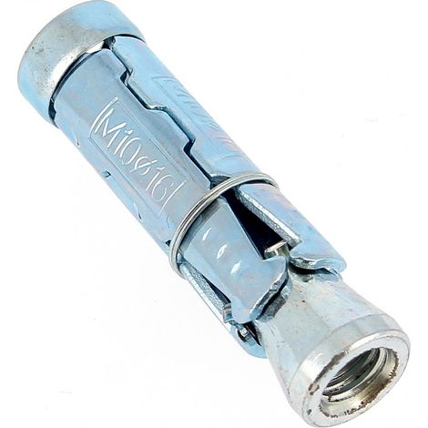 Douille à Expansion M6X40 Acier Zingué Blanc