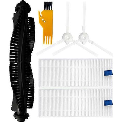 Brosse latérale principale, filtre HEPA et chiffon de nettoyage pour aspirateur robot Dynaking R7 - Pièces détachées A