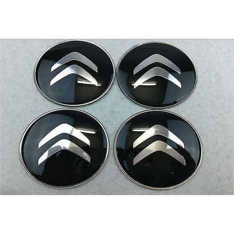 Modifizierter Nabenaufkleber, Nabenabdeckungsaufkleber 65 mm, Nabenabdeckung - Citroen (4er-Pack) (1/5)