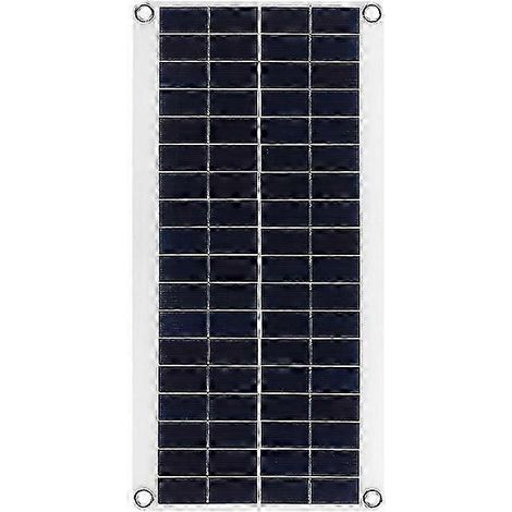 Kit Solaire 300W 12V avec Régulateur de Charge 20-100A pour Caravane, Bateau, Jardin et Usage Extérieur (1/5)