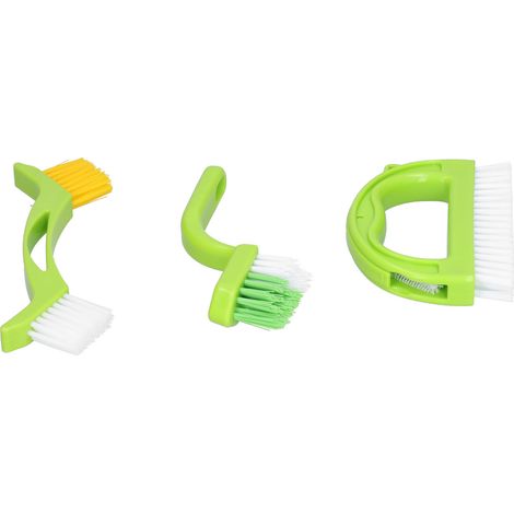 Lot de 4 brosses de nettoyage pour joints de carrelage, idéales pour le nettoyage des baignoires, lavabos et éviers. (1/5)