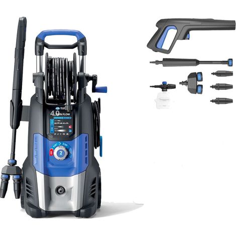 Nettoyeur haute pression électrique 2500W – Pression max 150 bar – Tuyau haute pression 8 m – Modes ECO Soft Cleaning et Fast Cleaning – Annovi Reverberi