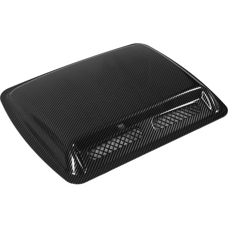Capot Auto Prise d'Air Décorative en Fibre de Carbone, Adhésif Auto, Style Sport, pour Voiture (1/5)