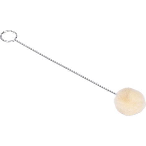 20PCS Brosse à Polir en Laine pour Cuir, Outil de Teinture avec Manche Métallique, Lot de 20, Idéal Projets DIY (1/5)
