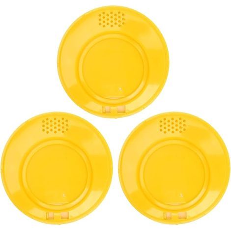 3 Pcs Plastic Beehive Nuc Box Entrance Doors Bee Entrance Discs Door for Beehive Nuc Box Honeycomb Beekeeping Equipment Hive Tool for Beekeepers (1/5)