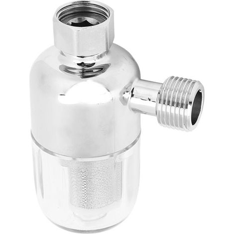 BelleRise - Filtre sédiments DN15 – Cuivre/acier 316 40-50 µm – 0,75 MPa 0,9 t/h – robinet/douche (1/5)