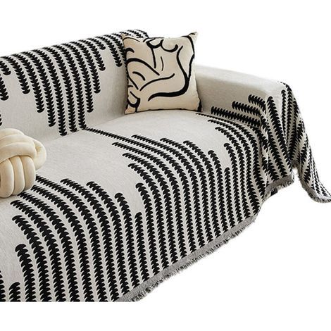Clearance items: Topliu sofa cover, thick chenille cushion cover for loveseat, sectional sofa cover, pet and children's sofa towel (180 x 130 cm) (1/4)