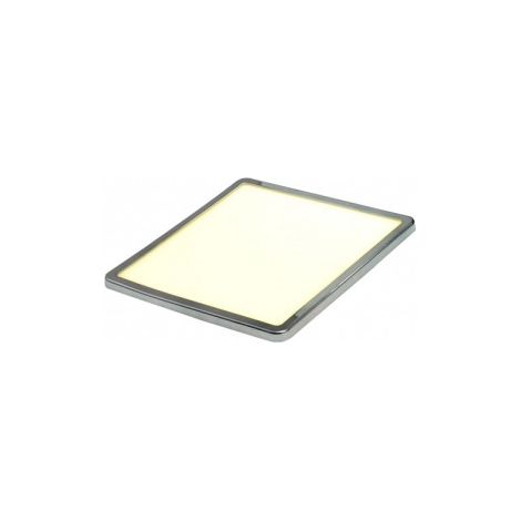 Downlight 8w 4000k chrome providence 586lm 1x11,8x11,8 cm de encastré à découpe réglable 4,5x4,5-8x8 cm (1/4)