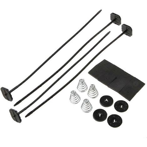 Ventilateur de radiateur électrique universel pour camping-cars, modèle mince, à fixation par pression et traction, pour radiateur de voiture ou camping-car. (1/4)