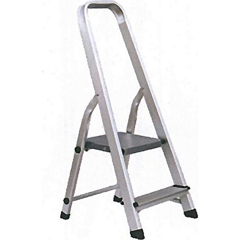 ESCALERA ALUMINIO 2 PELDAÑOS HOGAR EN131