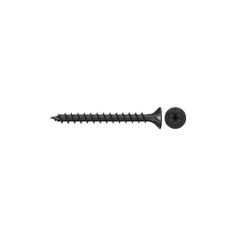 fischer Spanplattenschraube PowerFast FPF II CTF 4,0 x 25 BLC 30 Senkkopf Innenst. TX Vollgew. schwarz verz. - 578632 (1/3)