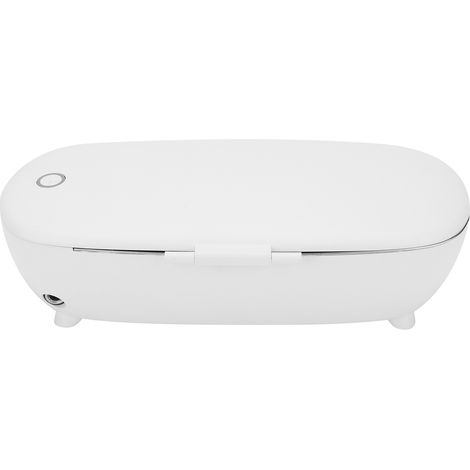 Machine de nettoyage de bijoux 450 ml, mini nettoyeur à ultrasons pour lunettes, 46 kHz, prise européenne, 200–240 V CA (1/5)