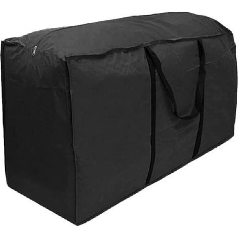 Outdoor cushion storage bag, small size for garden pillow covers.