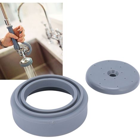 Kit de réparation de valve de pulvérisation pour évier de cuisine commercial, couvre robinet de douche, modèle 9957 gris (1/5)