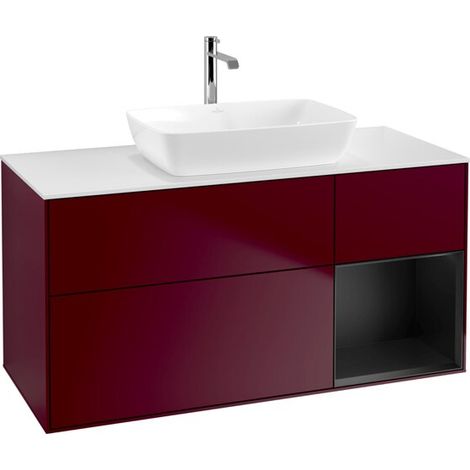 Villeroy & Boch F831PDHB Meuble sous-lavabo Finion F83 (1/2)