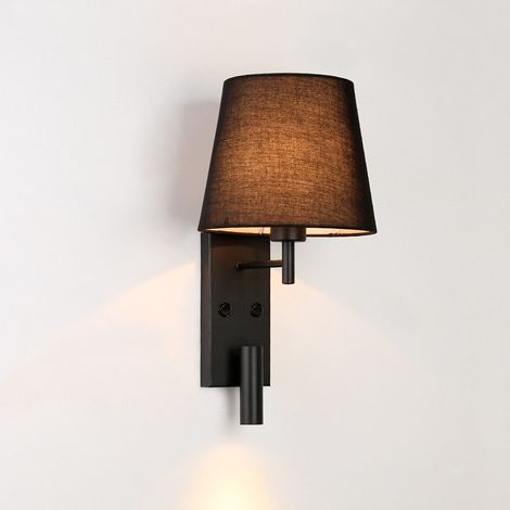 „NOAH“ Wandleuchte mit LED-Leselicht 3,4W