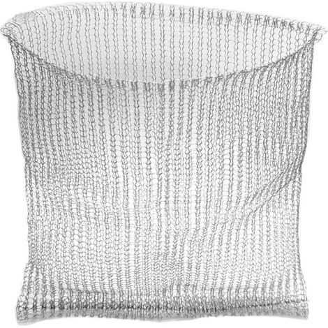 Nagetiersicherer Metallbeutel aus Edelstahl – schützt die meisten Pflanzenwurzeln und Früchte – 1 Stück, 15 × 30 cm, silber (1/5)