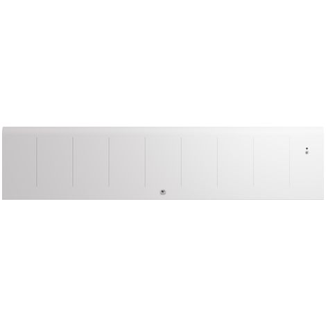 Radiateur à chaleur douce connecté plinthe 1500W blanc KENYA 5 - THERMOR - 414740 (1/4)