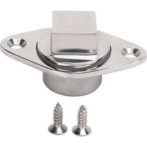 1 bouchon de vidange Divers accessoire de portail, acier inoxydable 316, joint silicone, diamètre trou 1 1/4 pouce, pour bateau et camping-car (1/5)