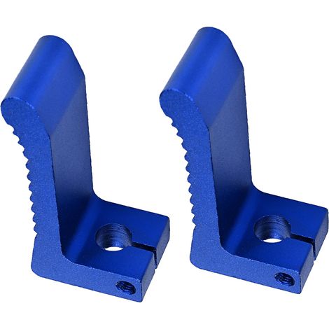 Repose-pieds Moto 2 Pièces Accessoires de Remplacement pour PEG REST 43CC 47CC 49CC (Bleu) (1/3)